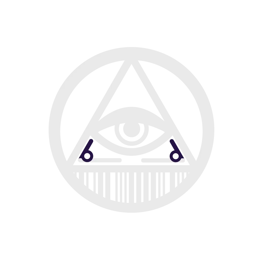 Breakdown of the baseline 'b' and 'd' in Brand Magick logo